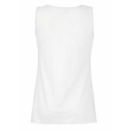 Snow - Back - Womens-Ladies Value Fitted Sleeveless Vest