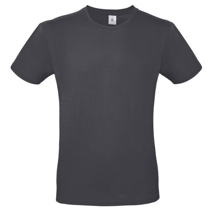 Dark Grey - Front - B&C Mens #E150 Tee