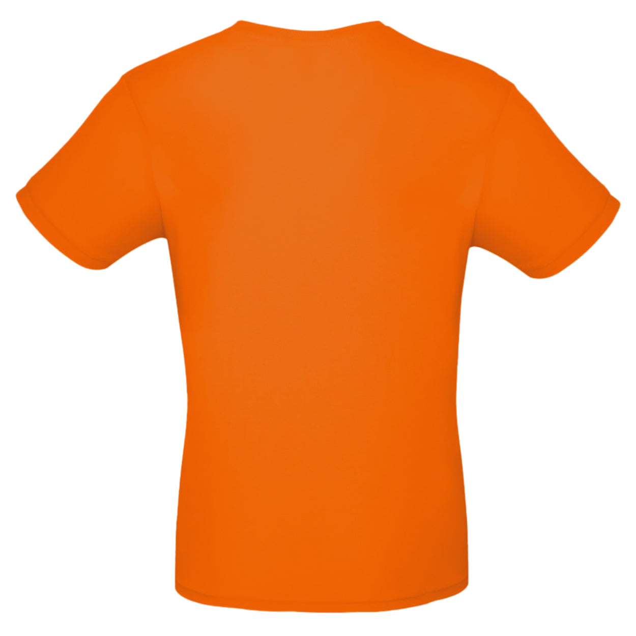 Orange - Back - B&C Mens #E150 Tee