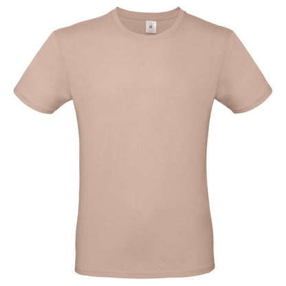 Millennial Pink - Front - B&C Mens #E150 Tee