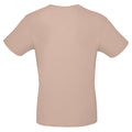 Millennial Pink - Back - B&C Mens #E150 Tee