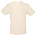 Natural - Back - B&C Mens #E150 Tee