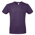 Urban Purple - Front - B&C Mens #E150 Tee