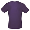 Urban Purple - Back - B&C Mens #E150 Tee