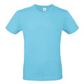 Turquoise - Front - B&C Mens #E150 Tee