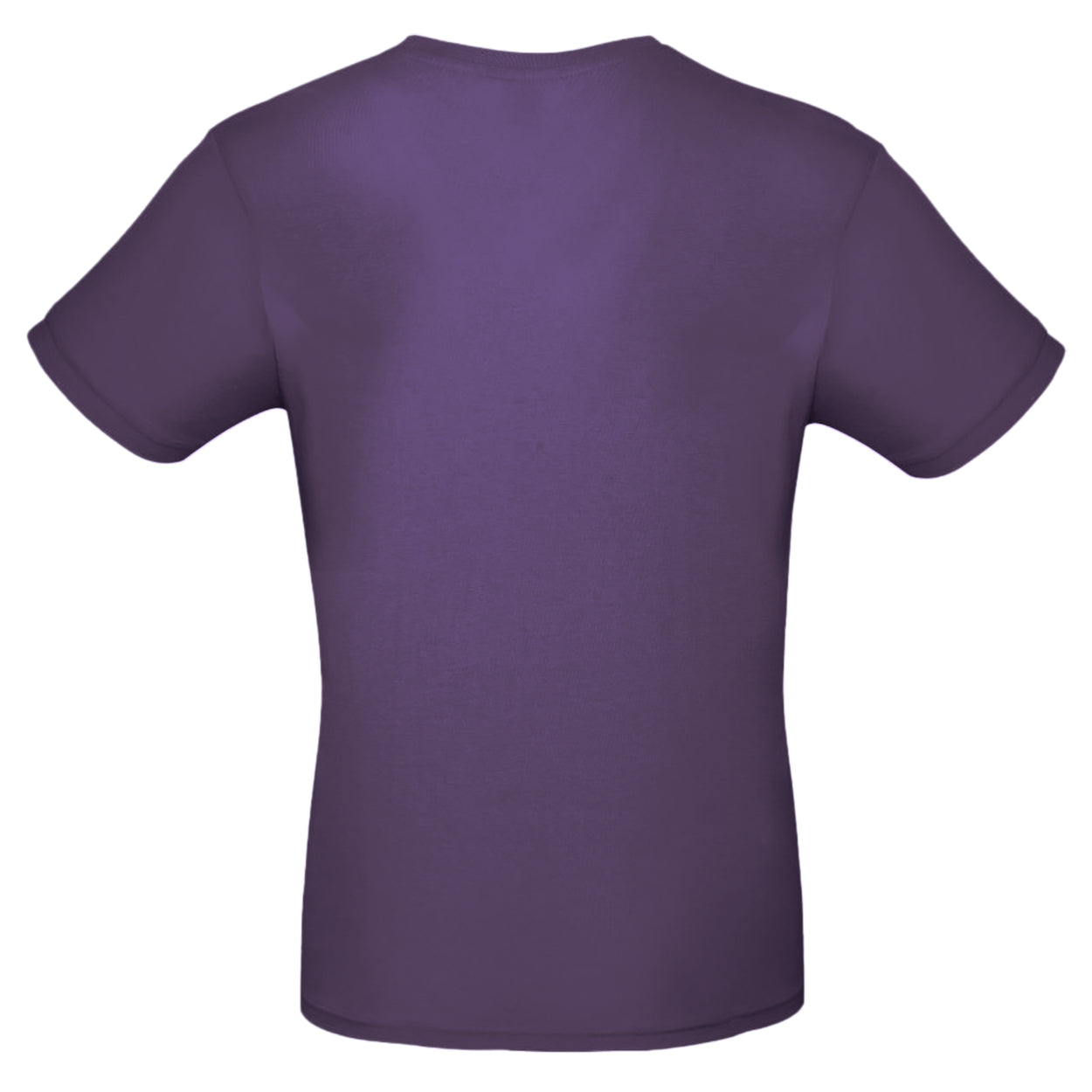 Radiant Purple - Back - B&C Mens #E150 Tee
