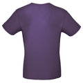 Radiant Purple - Back - B&C Mens #E150 Tee