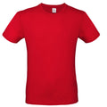 Red - Front - B&C Mens #E150 Tee