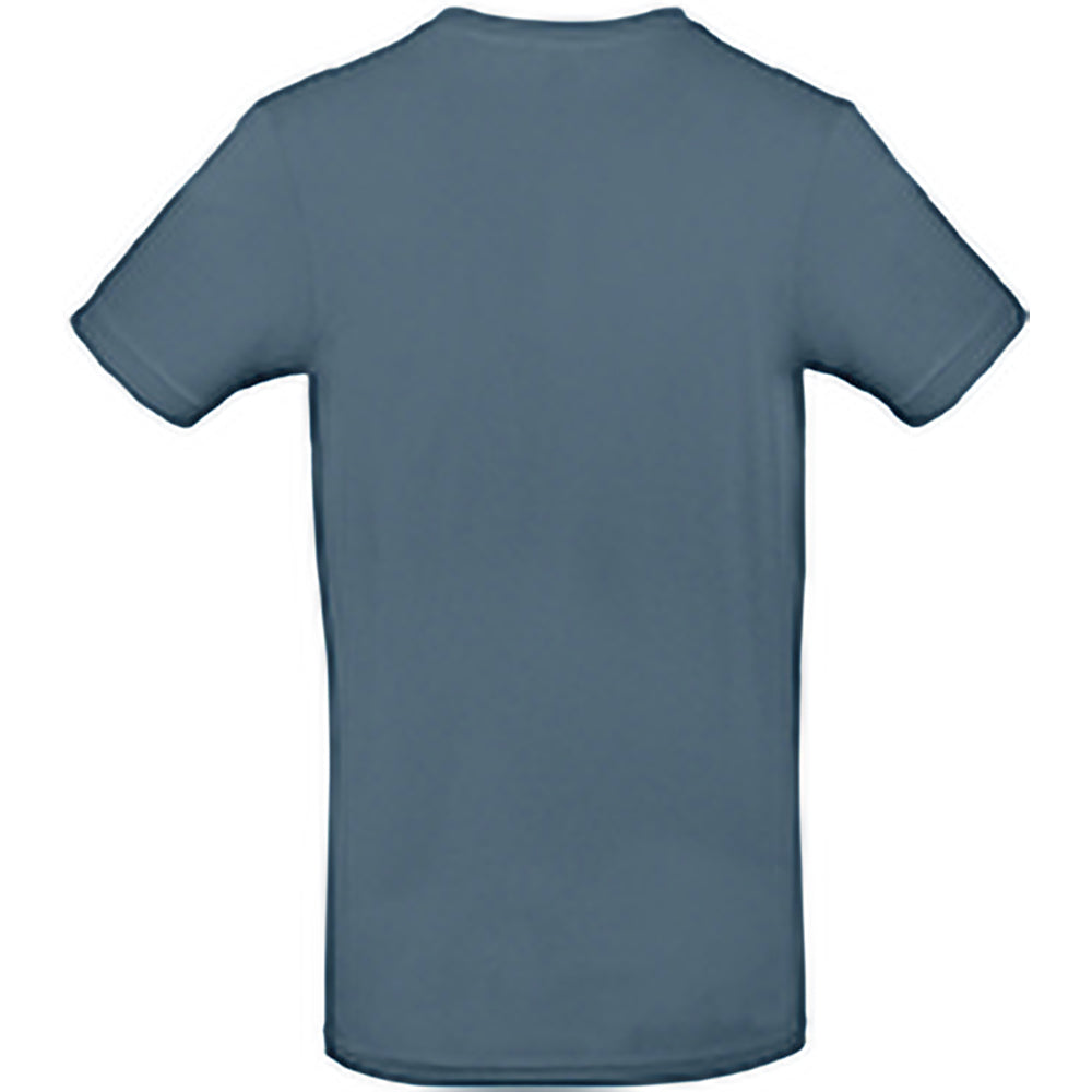 Stone Blue - Back - B&C Mens #E190 Tee