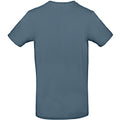 Stone Blue - Back - B&C Mens #E190 Tee