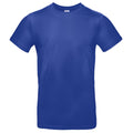 Cobalt Blue - Front - B&C Mens #E190 Tee