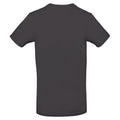 Used Black - Back - B&C Mens #E190 Tee