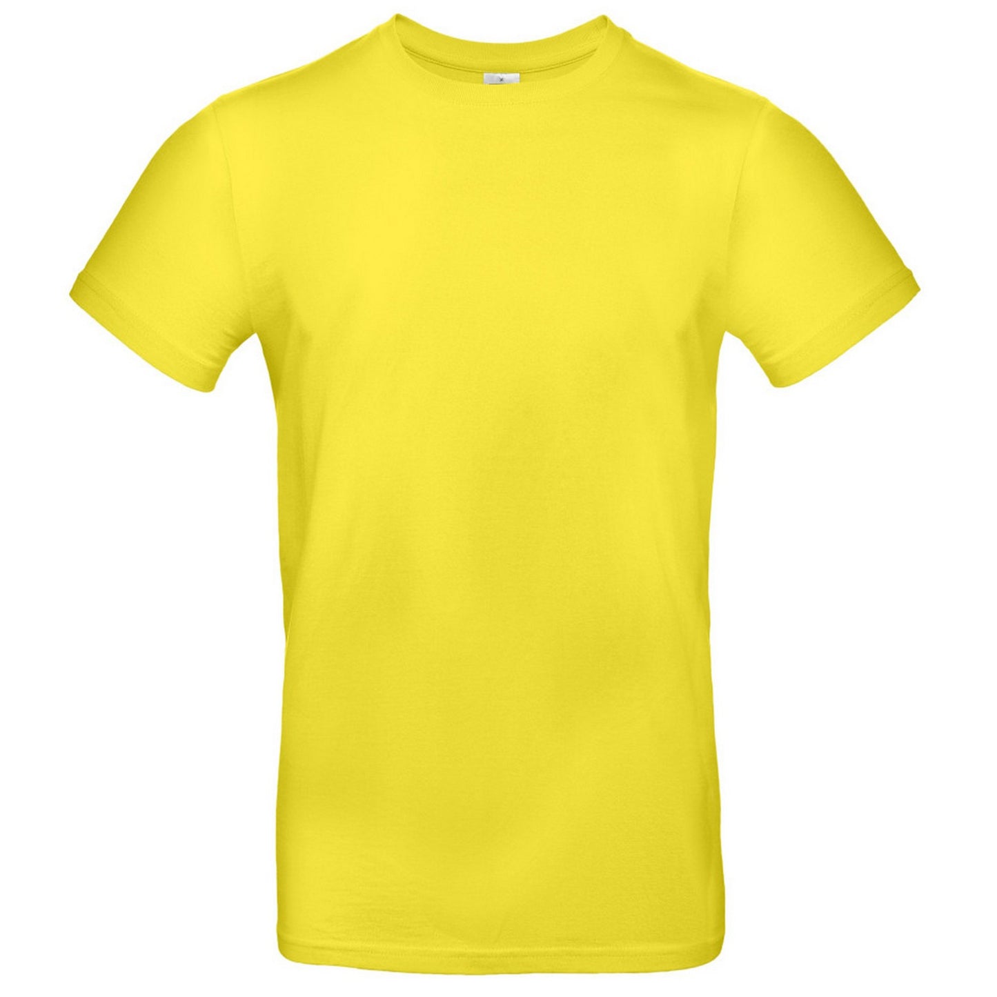 Solar Yellow - Front - B&C Mens #E190 Tee
