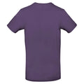 Urban Purple - Back - B&C Mens #E190 Tee