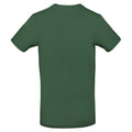 Bottle Green - Back - B&C Mens #E190 Tee