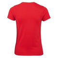 Red - Back - B&C Womens-Ladies #E150 Tee