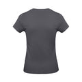 Dark Grey - Back - B&C Womens-Ladies #E190 Tee