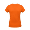 Orange - Back - B&C Womens-Ladies #E190 Tee
