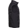 Jet Black-Black - Side - Tee Jays Mens Crossover Bodywarmer