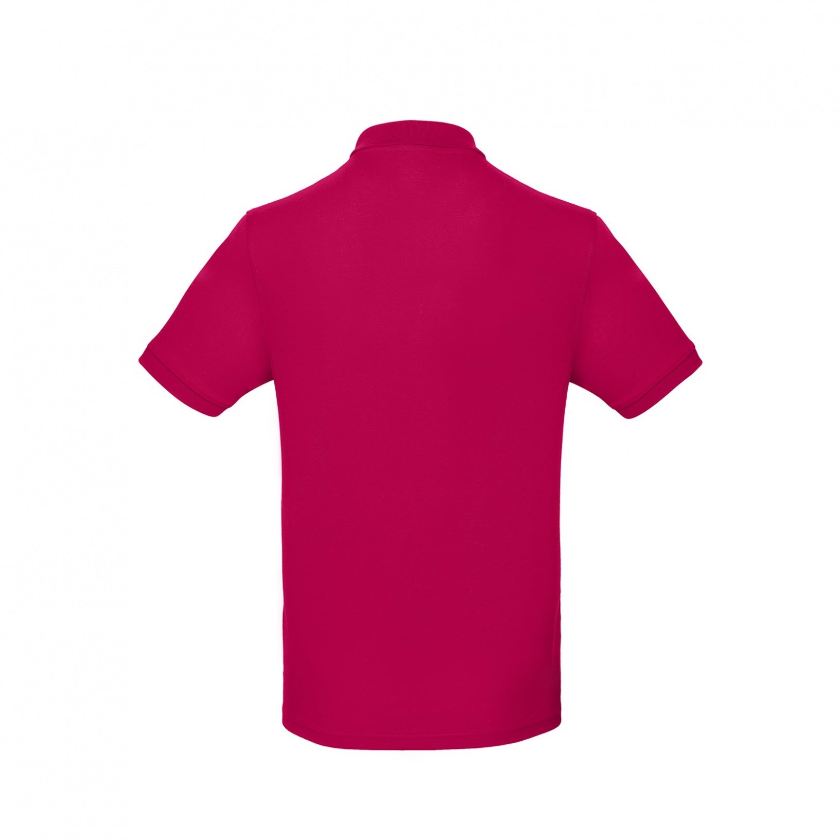 Raspberry Sorbet - Back - B&C Mens Inspire Polo