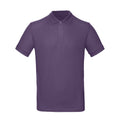 Ultraviolet - Front - B&C Mens Inspire Polo