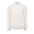 Snow - Front - B&C ID.001 Mens Long Sleeve Polo