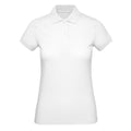 Snow - Front - B&C Womens-Ladies Inspire Polo