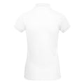 Snow - Back - B&C Womens-Ladies Inspire Polo