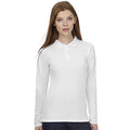 Snow - Side - B&C ID.001 Womens-Ladies Long Sleeve Polo