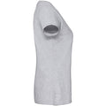 Taupe Grey - Side - Fruit Of The Loom Womens-Ladies Ringspun Premium T-Shirt
