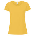 Sunflower - Front - Fruit Of The Loom Womens-Ladies Ringspun Premium T-Shirt
