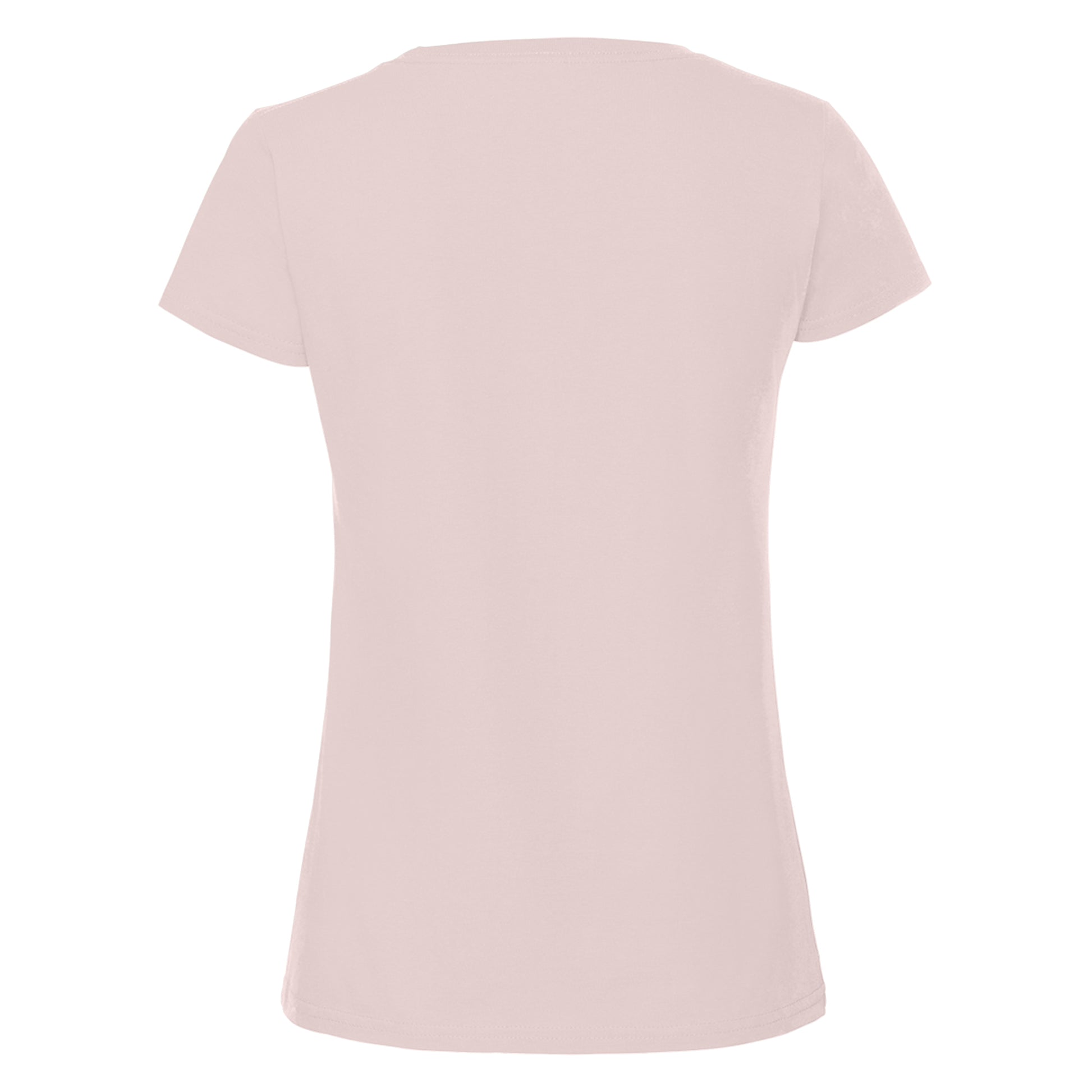 Powder Rose - Back - Fruit Of The Loom Womens-Ladies Ringspun Premium T-Shirt