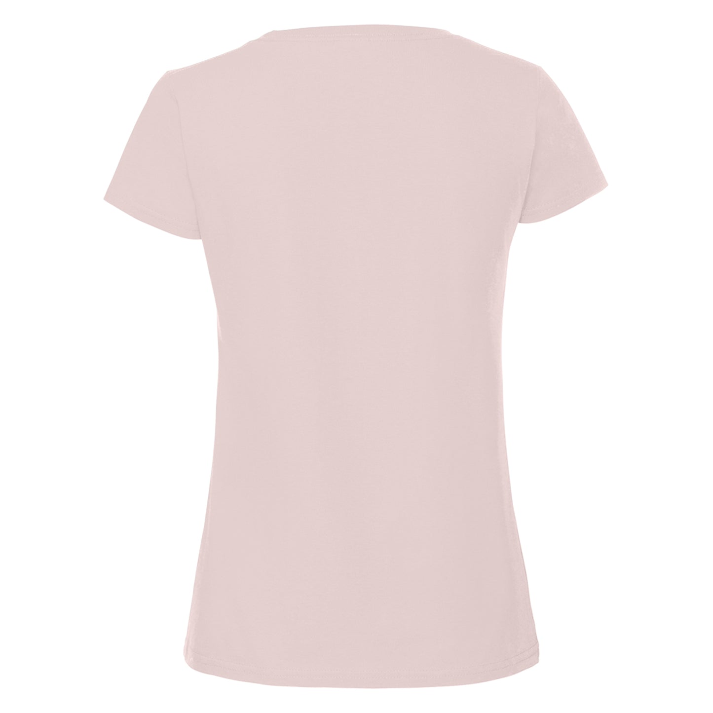 Powder Rose - Back - Fruit Of The Loom Womens-Ladies Ringspun Premium T-Shirt
