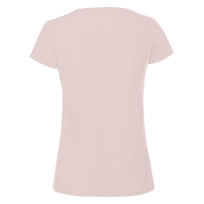 Powder Rose - Back - Fruit Of The Loom Womens-Ladies Ringspun Premium T-Shirt