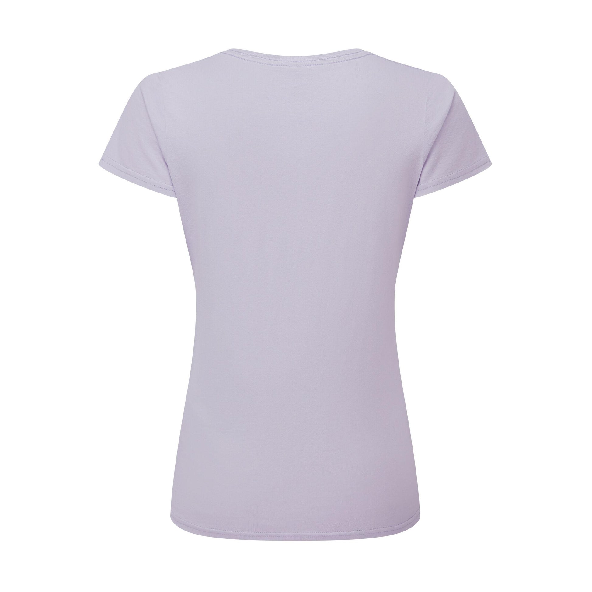 Soft Lavender - Back - Fruit Of The Loom Womens-Ladies Ringspun Premium T-Shirt