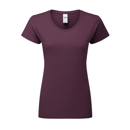 Ocean Teal - Lifestyle - Fruit Of The Loom Womens-Ladies Ringspun Premium T-Shirt