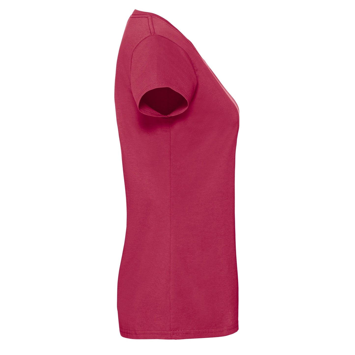 Cranberry - Lifestyle - Fruit Of The Loom Womens-Ladies Ringspun Premium T-Shirt