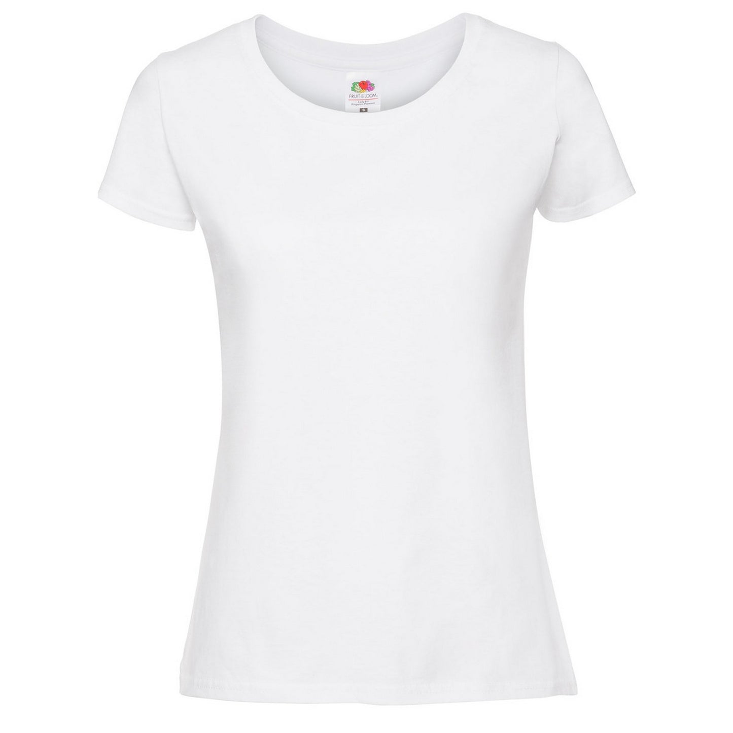 Snow - Front - Fruit Of The Loom Womens-Ladies Ringspun Premium T-Shirt