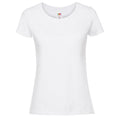 Snow - Front - Fruit Of The Loom Womens-Ladies Ringspun Premium T-Shirt