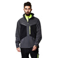 Slate Grey-Black - Side - Helly Hansen Mens Aker Softshell Jacket