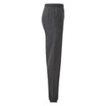 Dark Heather - Side - Fruit Of The Loom Mens Elasticated Cuff Jog Pants - Jogging Bottoms