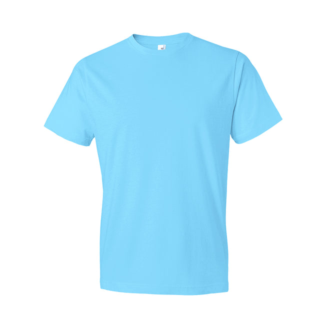 Caribbean Blue - Front - Gildan Mens Fashion T-Shirt