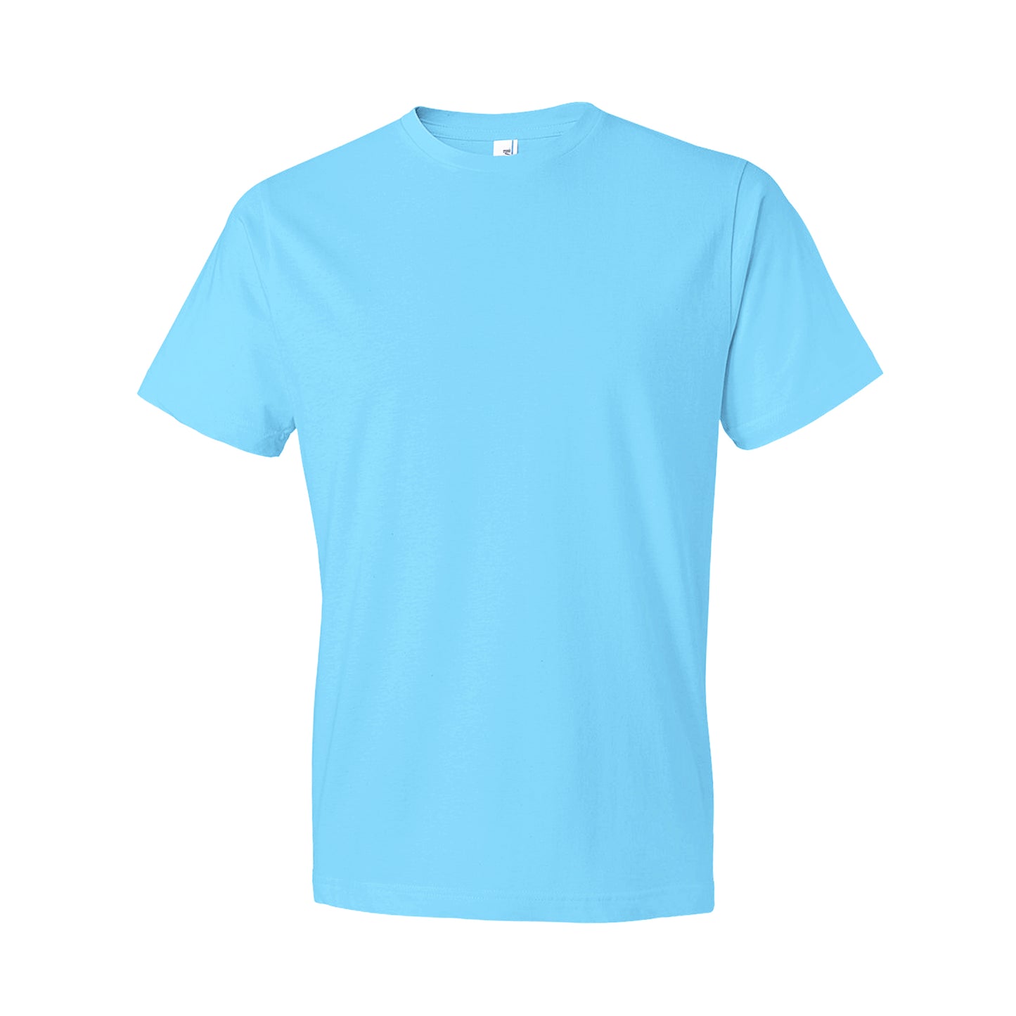 Caribbean Blue - Front - Gildan Mens Fashion T-Shirt