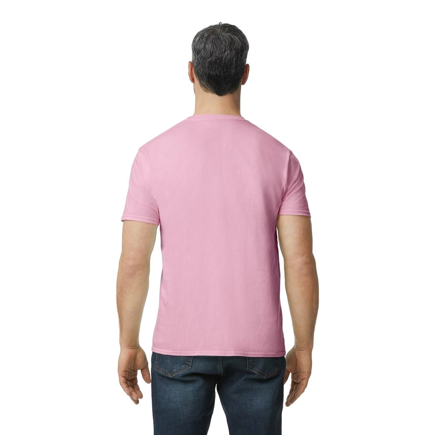 Charity Pink - Back - Gildan Mens Fashion T-Shirt