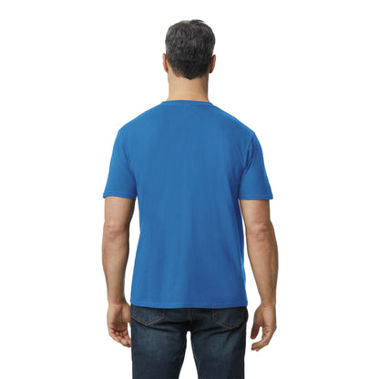 Royal Blue - Back - Gildan Mens Fashion T-Shirt