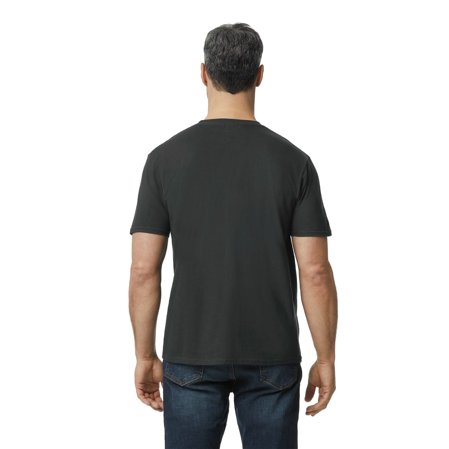 Smoke - Back - Gildan Mens Fashion T-Shirt