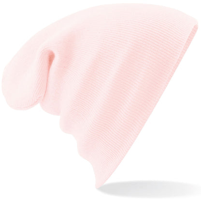 Pale Pink - Back - Beechfield Unisex Adults Original Cuffed Beanie