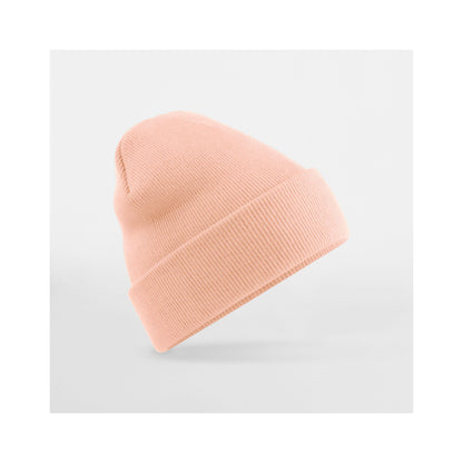 Peach - Front - Beechfield Unisex Adults Original Cuffed Beanie