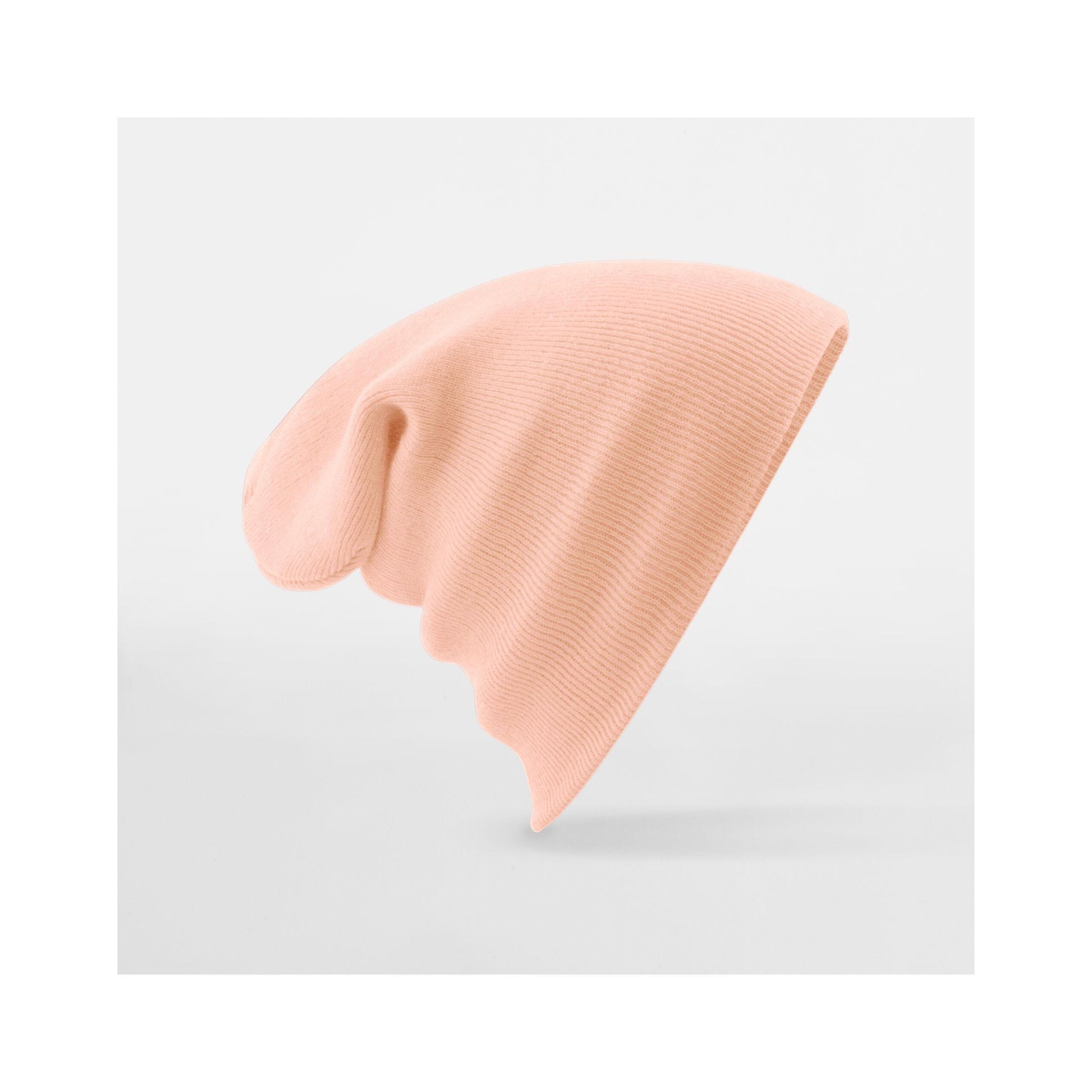 Peach - Back - Beechfield Unisex Adults Original Cuffed Beanie