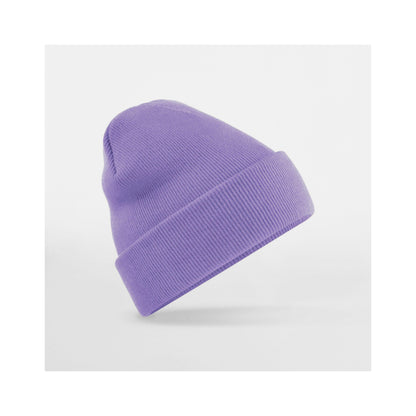 Violet - Front - Beechfield Unisex Adults Original Cuffed Beanie